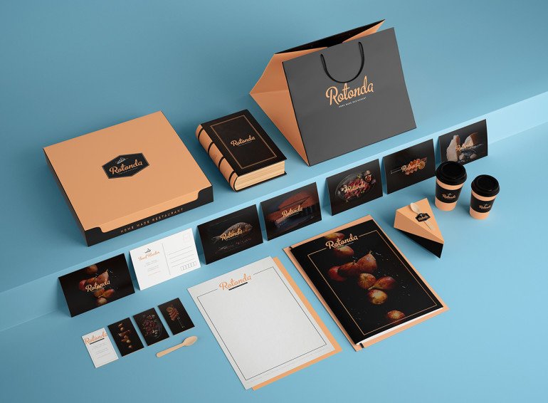 Uniquely Tasty Identity - Rotonda Restaurant