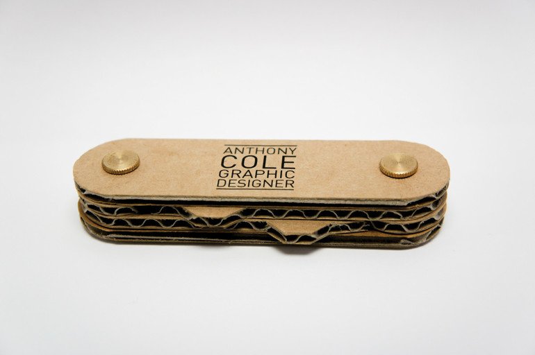 Unique Business Card - Anthony Cole