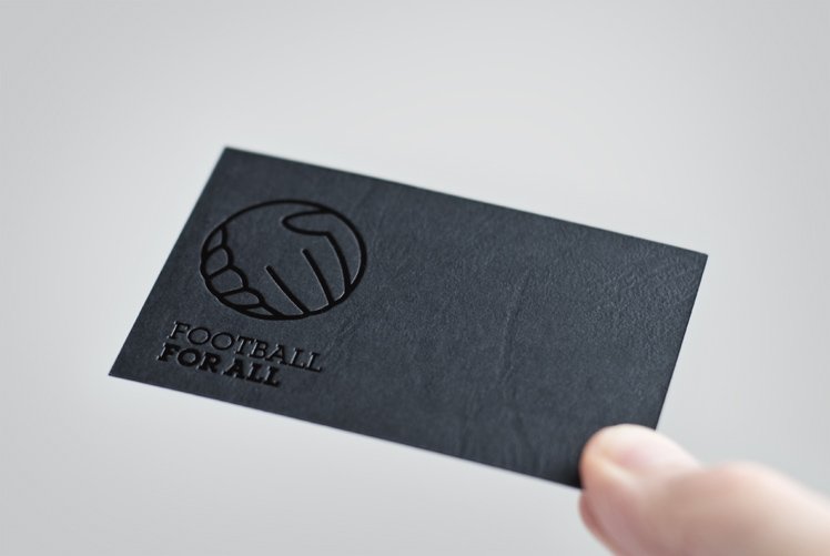 football business cards
