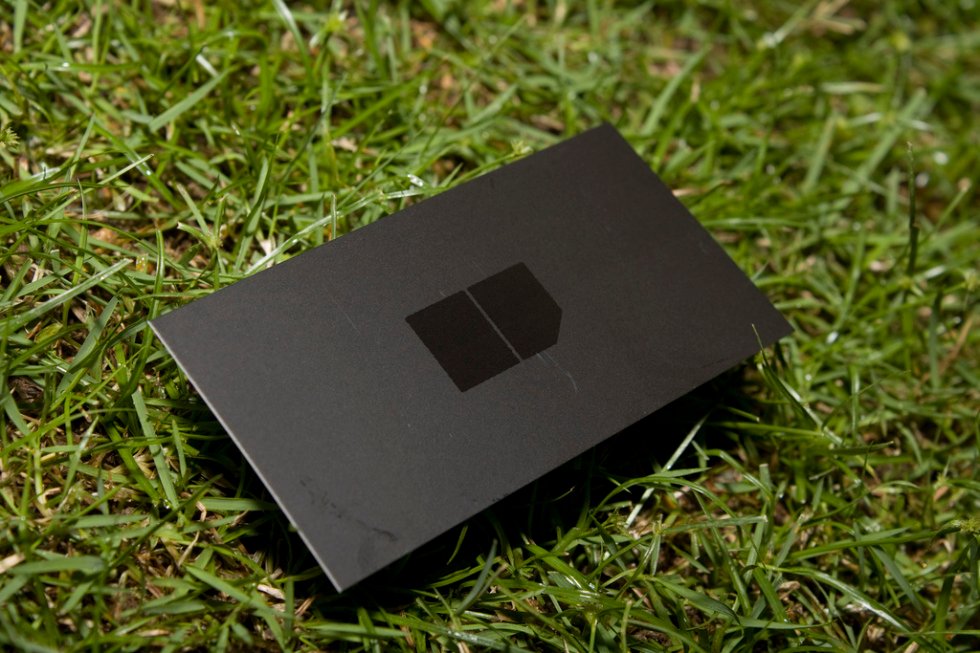 Cool Spot UV Business Card - James Loh