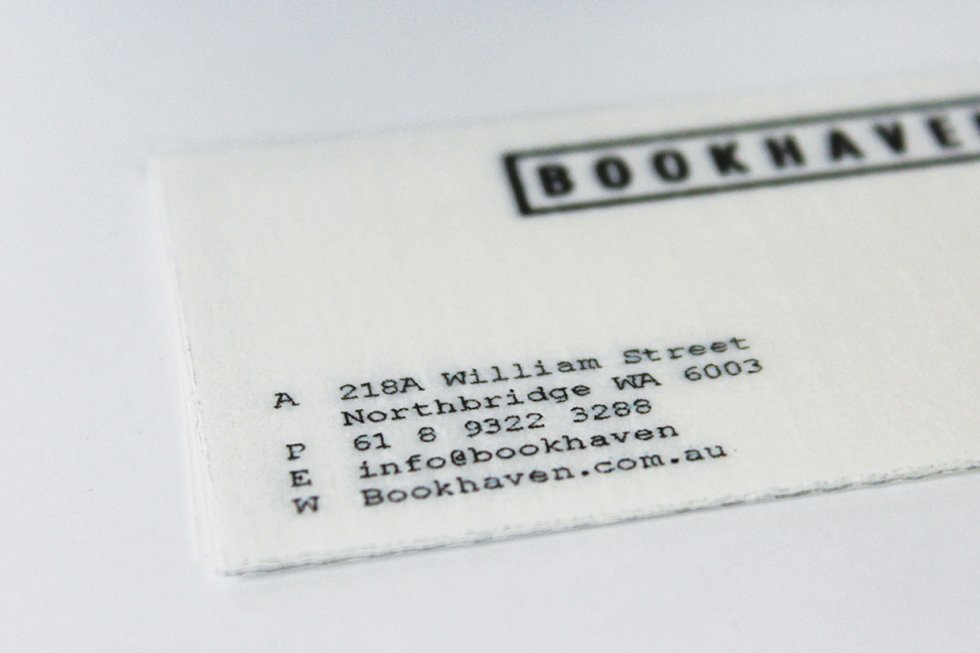 Custom Business Cards - BookHaven 5