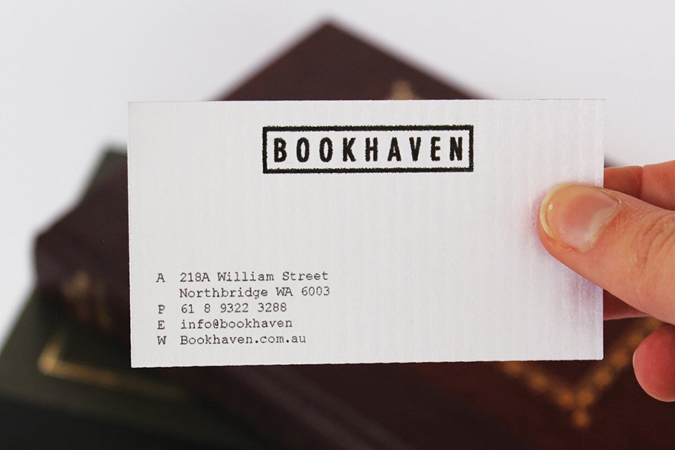 Custom Business Cards - BookHaven