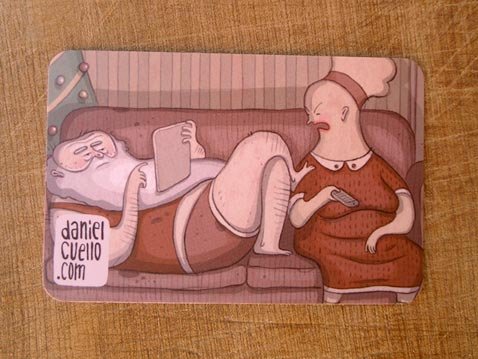 Creative Illustrated Business Cards - Daniel Cuello 3
