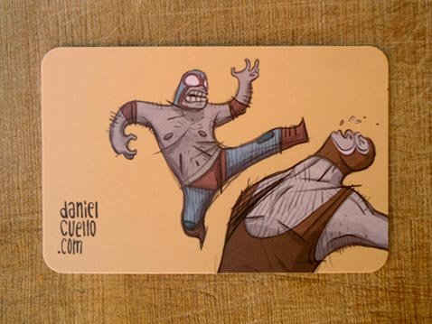 Creative Illustrated Business Cards - Daniel Cuello 5