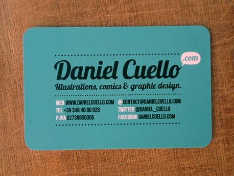 Creative Illustrated Business Cards - Daniel Cuello 8
