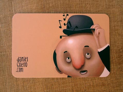 Creative Illustrated Business Cards - Daniel Cuello