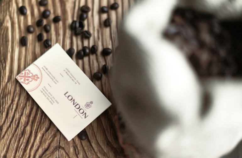 Custom Business Card - London Coffee House2