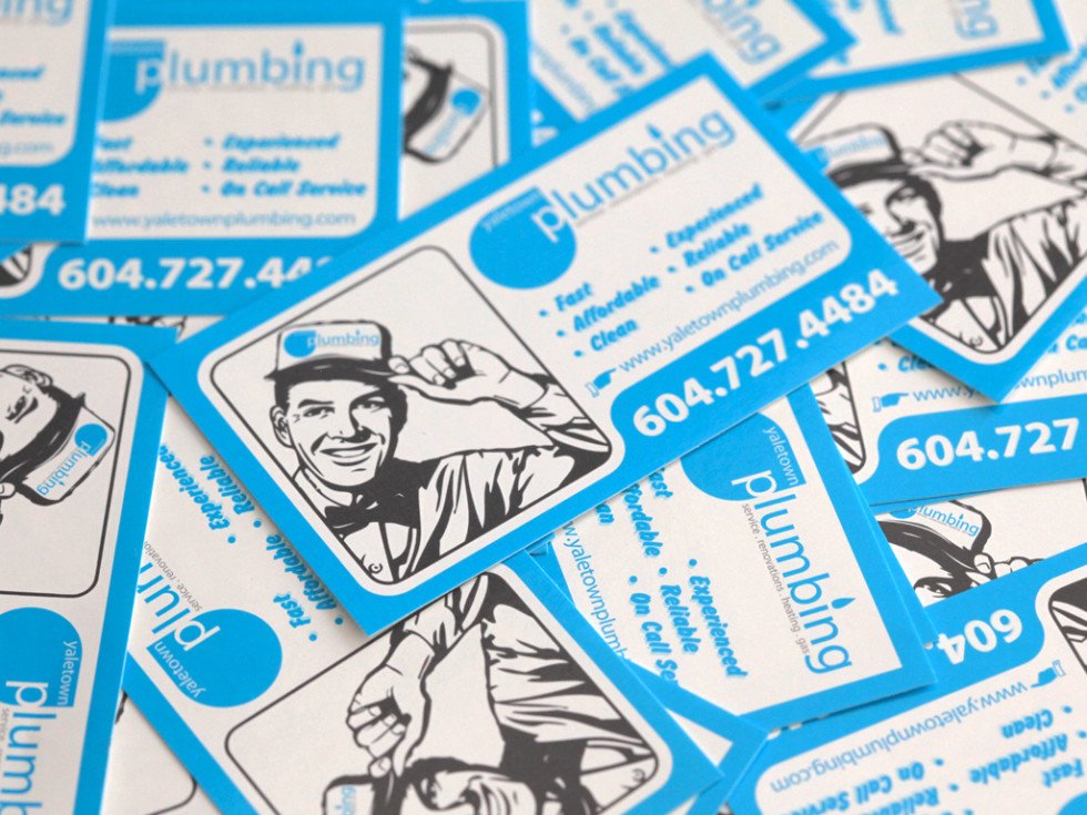 Custom Business Card - Yaletown Plumbing