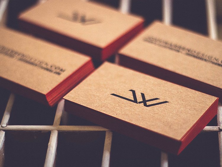 Edge Painted Business Cards - Josh Warren 3