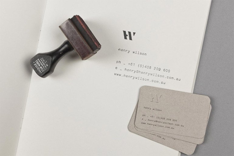 Unique Business Cards - Henry Wilson2
