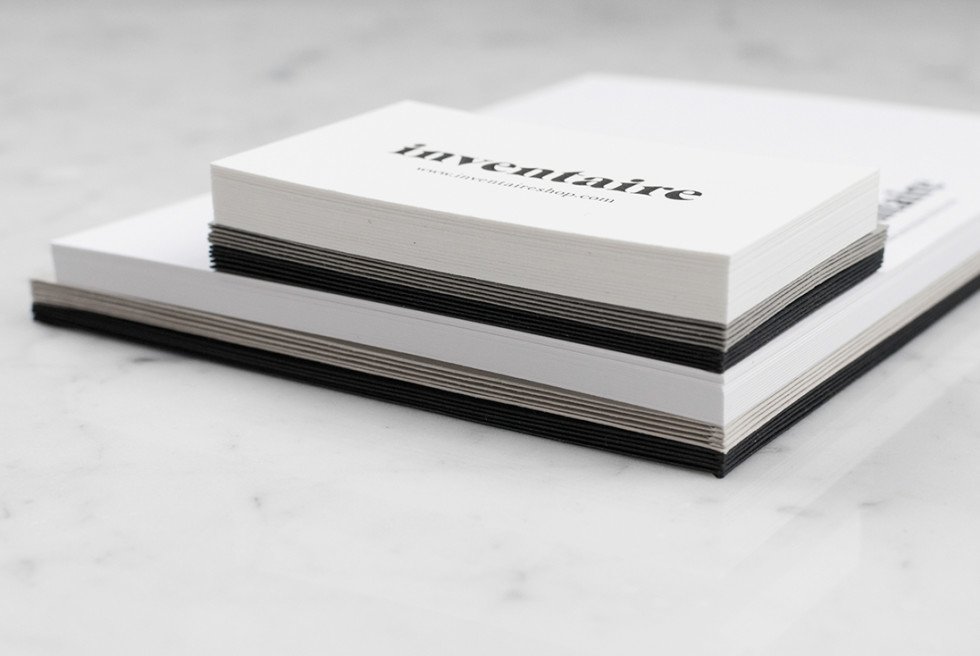 Minimalistic Business Card - Inventaire