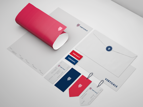 Cool Creative Business Card - Verticals 4