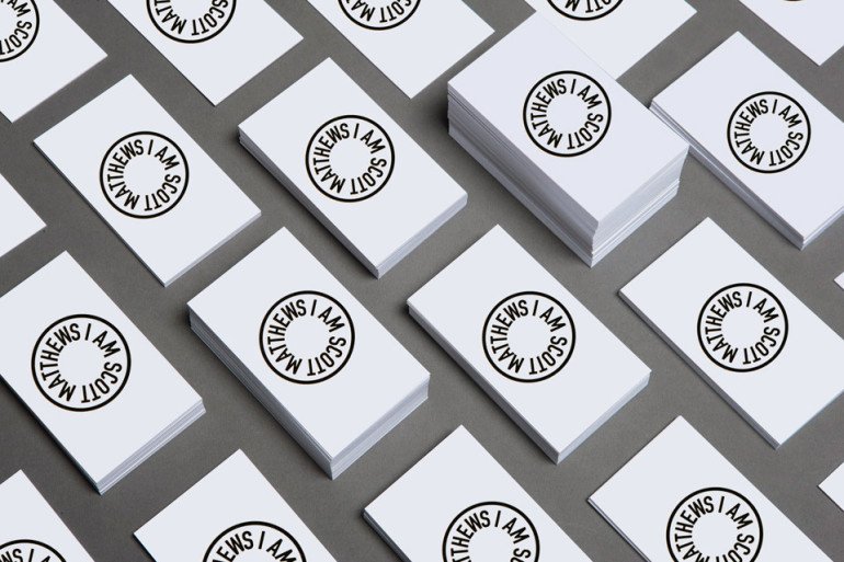 Creative Minimalistic Business Card - I am Scott Matthews3