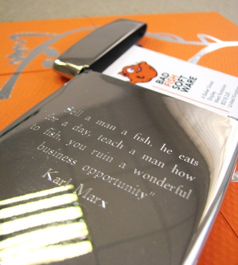 Business Card Holder - Bad Fish Software 2