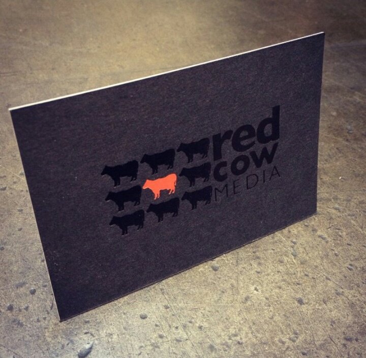 Cool Business Card - Red Cow Media