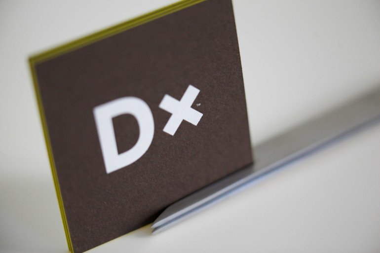 Cool Edgepainted Square Business Cards - Done10
