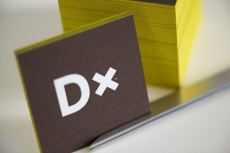 Cool Square Letterpress Business Cards - Done10