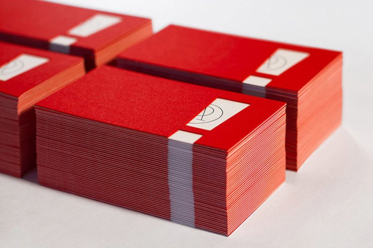 Unique Duplexed Business Cards - Andia Angelidou