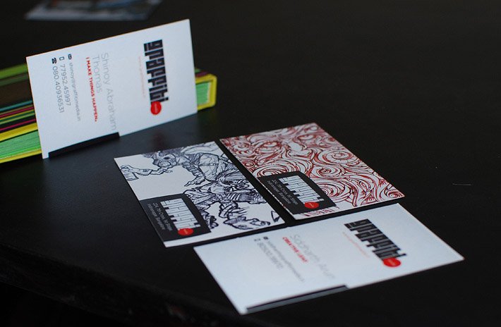 Cool Business Card - Graffiti Media