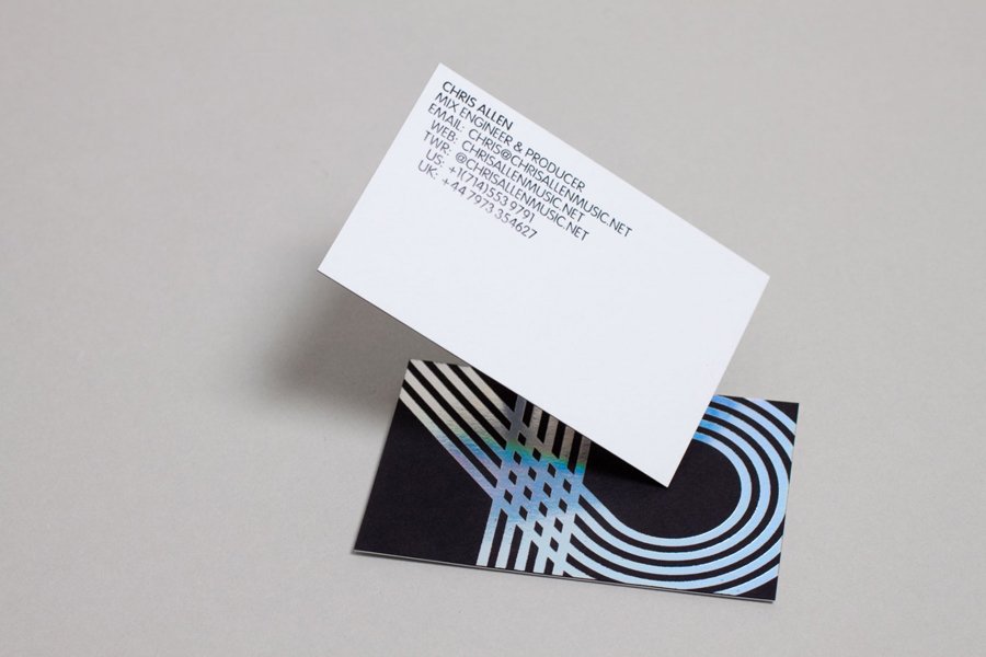 Custom Business Cards - Chris Allen 3