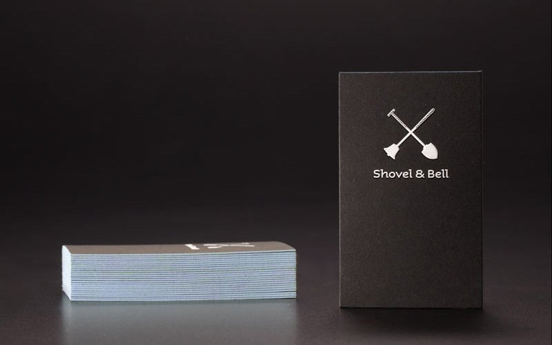 Cool Business Card - Shovel & Bell
