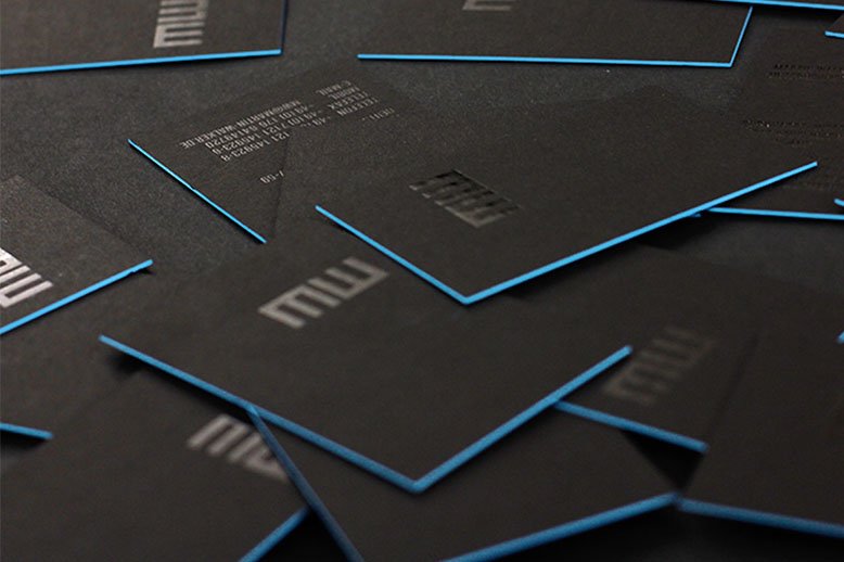 Cool Triplexed Business Cards - Martin Walker