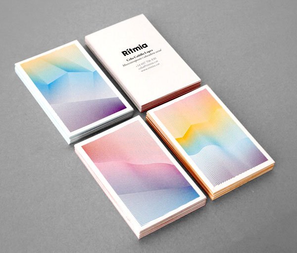 Creative Custom Business Card - Ritmia