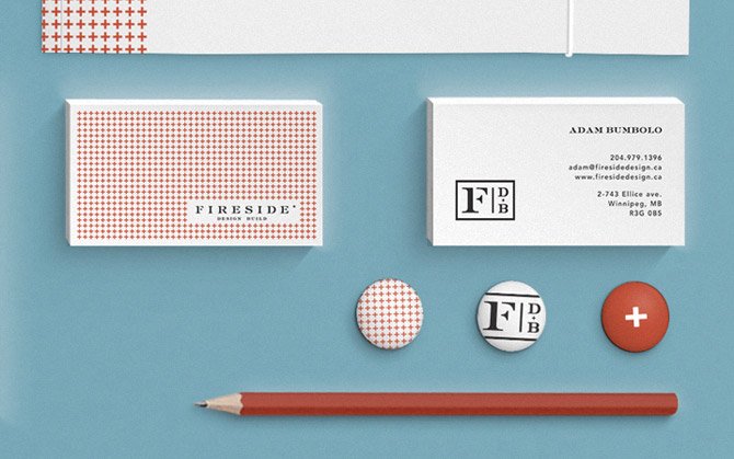 Custom Business Card - Fireside 2