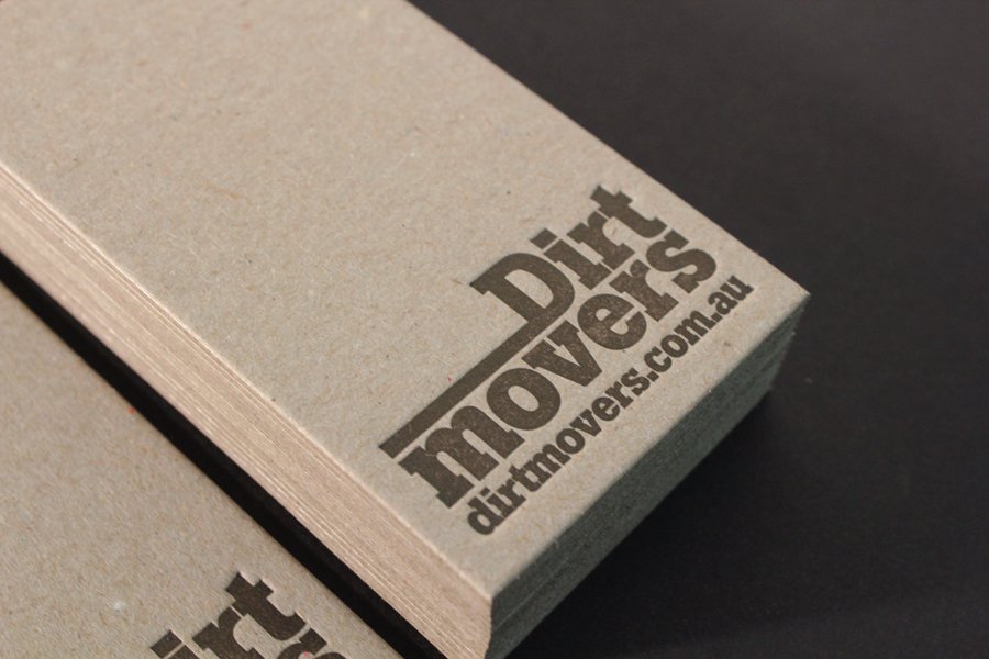 Uniquely Cool Business Cards - Dirt Movers