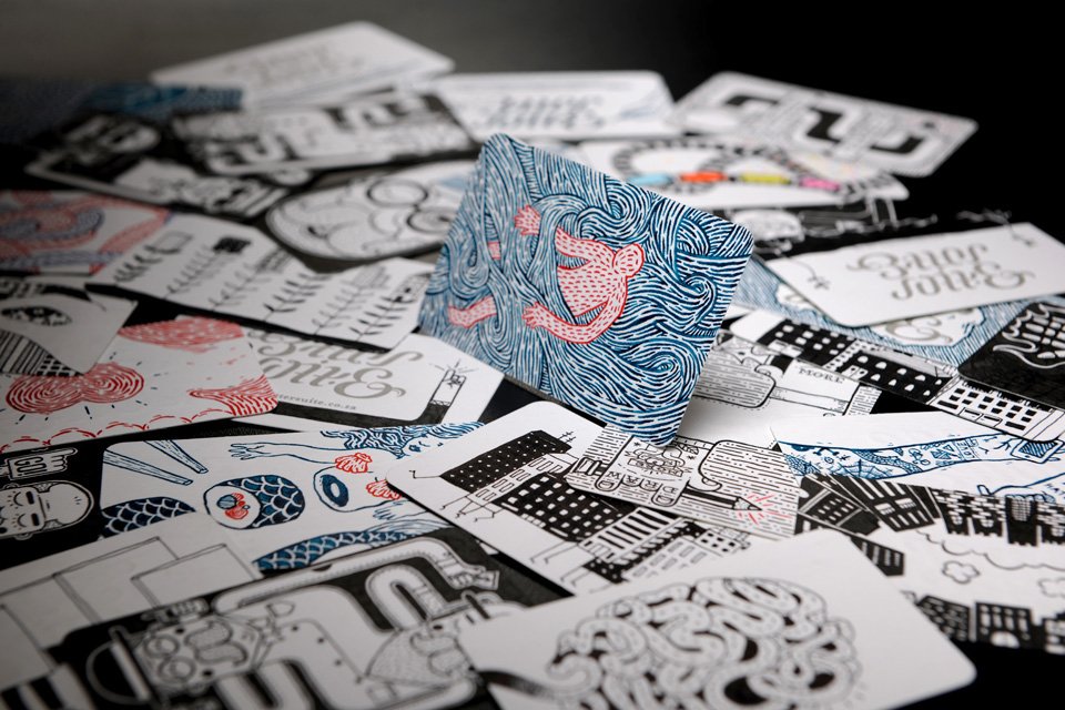 Uniquely Creative Business Card Design - Bittersuite5