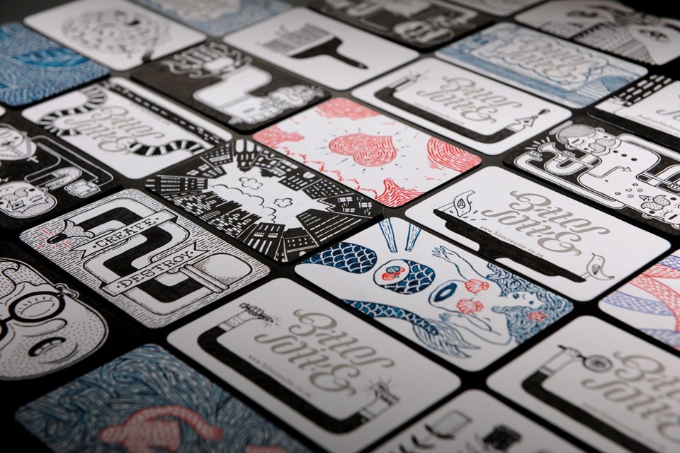 Uniquely Creative Business Card Design - Bittersuite7
