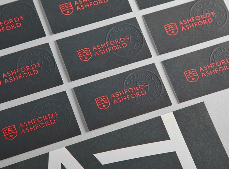 Unique Business Cards - Ashford and Ashford 3